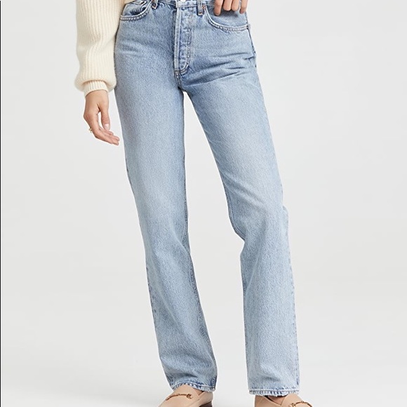 Agolde Pants - AGOLDE Jamie High Rise Classic in Brooklyn Size: 28